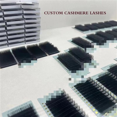 Comanda d'extensions de pestanyes de caixmir personalitzades